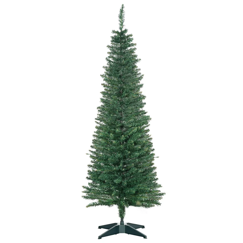 Umělý vánoční stromek, 1,5 m PVC stromek se stojanem