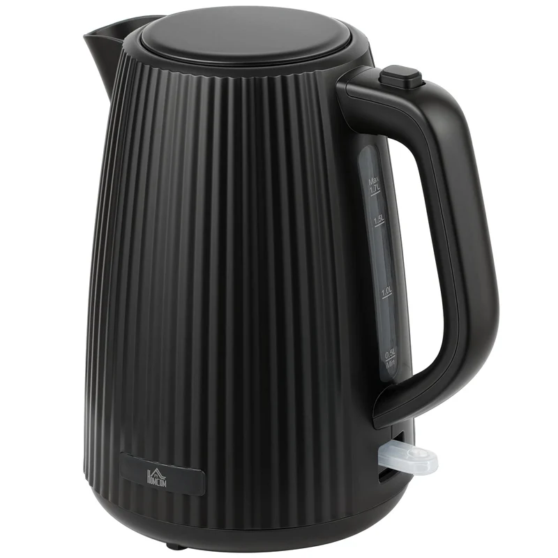 Rychlovarná konvice, objem 1,7 l, automatické vypnutí, černá