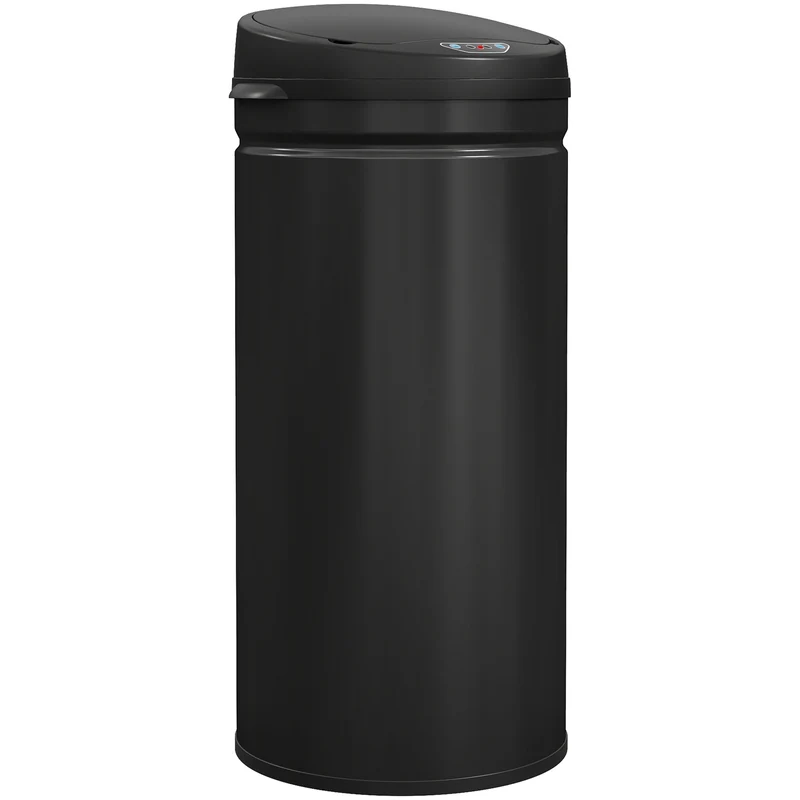 Nerezový koš o objemu 42L se senzorem, bezdotykový, s tichým dovíráním