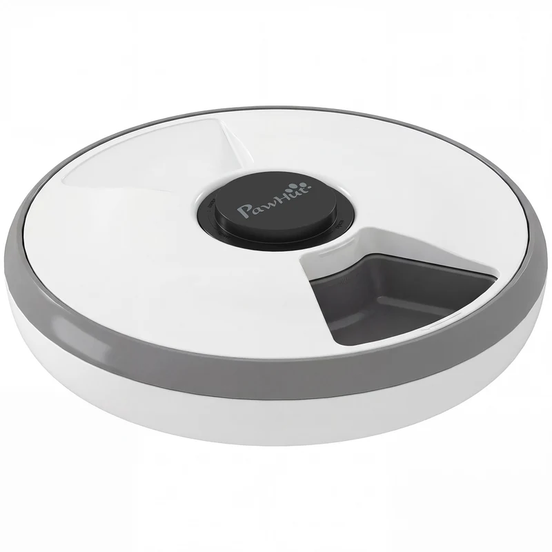 Automatické krmítko pro domácí mazlíčky s časovačem, 6 porcí, LED displej