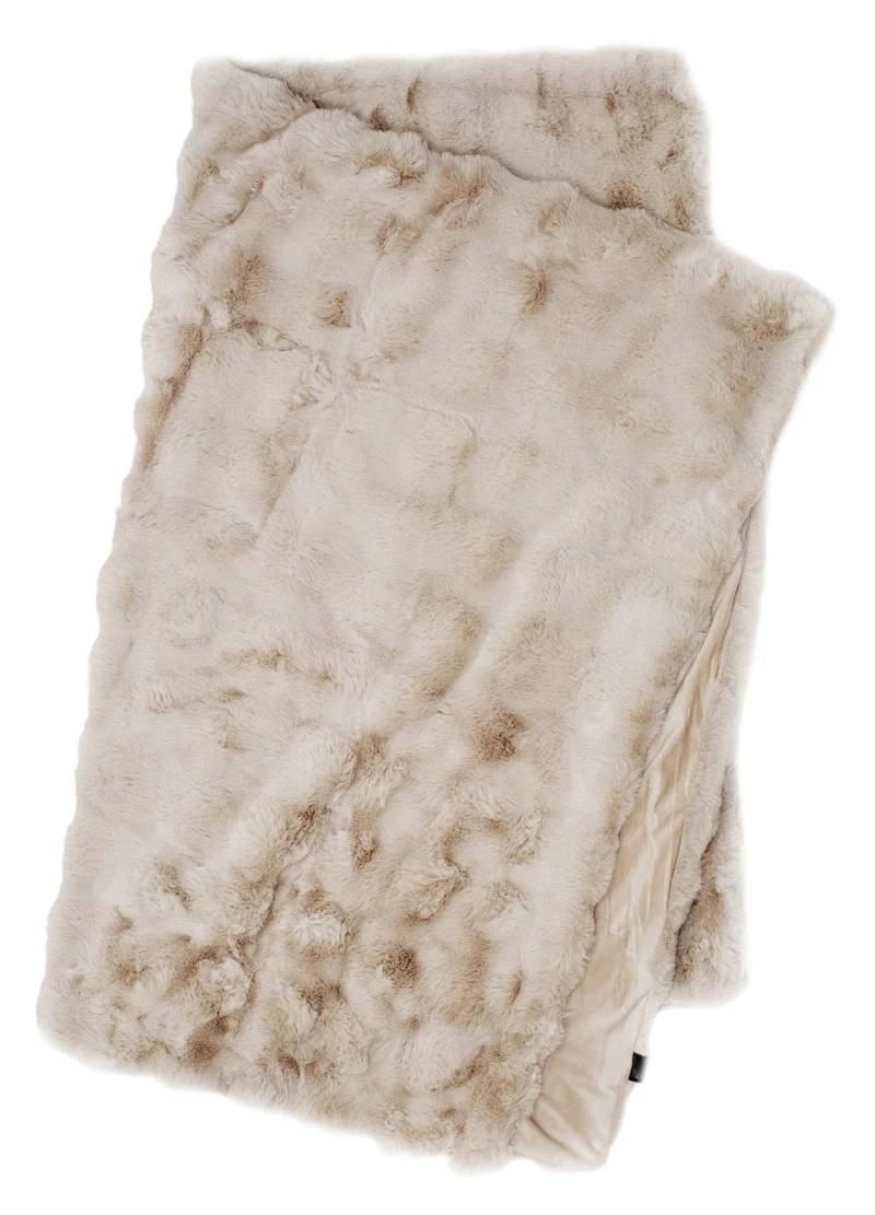 Misty Pläd 140x220 Beige Stor