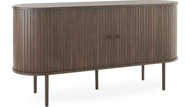 Slide Sideboard 150 Brunlackad Ek