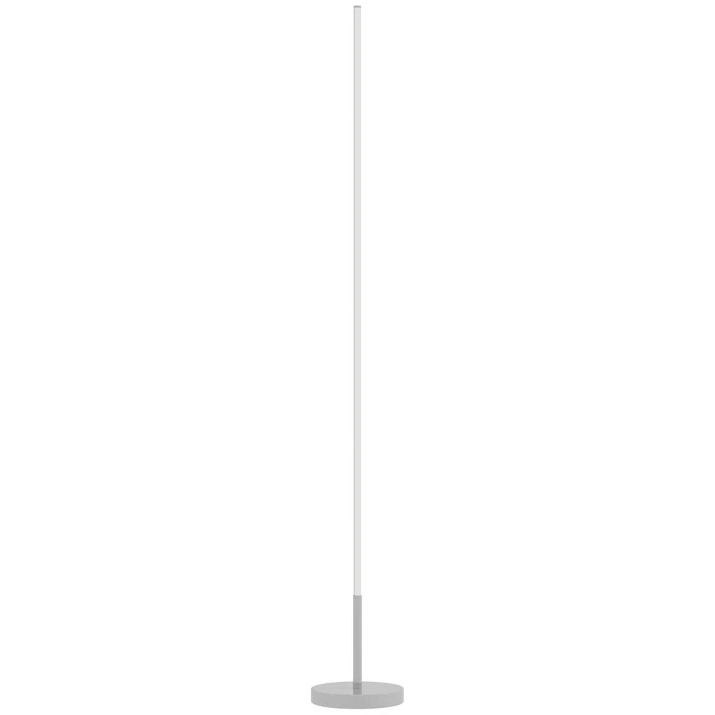 LED stojací lampa, stmívatelná 3000-6000K, dálkové ovládání, 150 cm