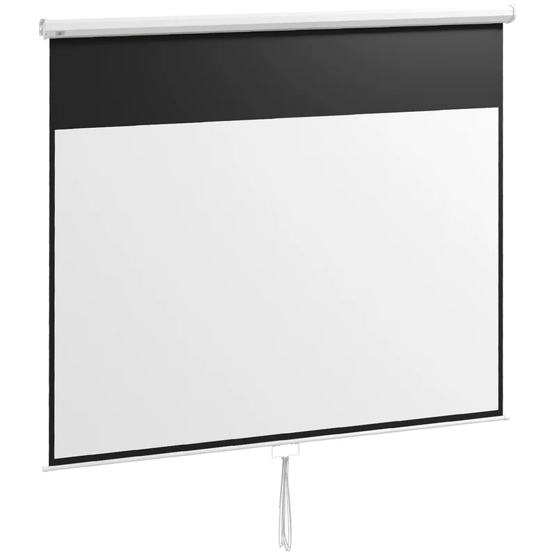 Projekční plátno 120 palců, 16:9, pro montáž na stěnu/strop