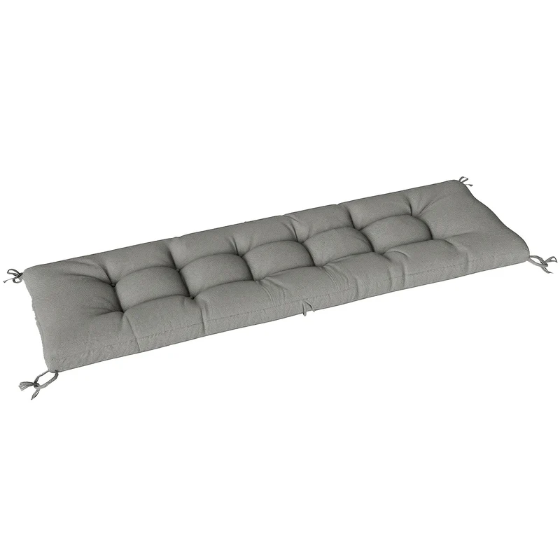 Poduška pro venkovní lounge, odnímatelná, 198x65x13 cm, světle šedá