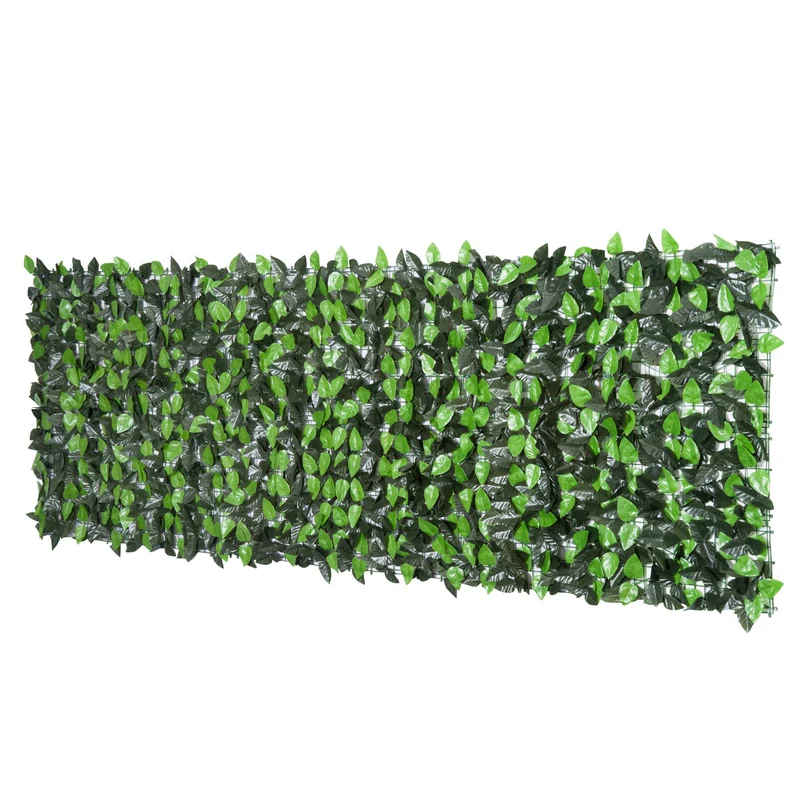 Umělý trávník pro zastínění, 300x100 cm, tmavě zelený