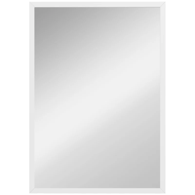 Nástěnné zrcadlo 50x70 cm, rám z MDF, snadná montáž