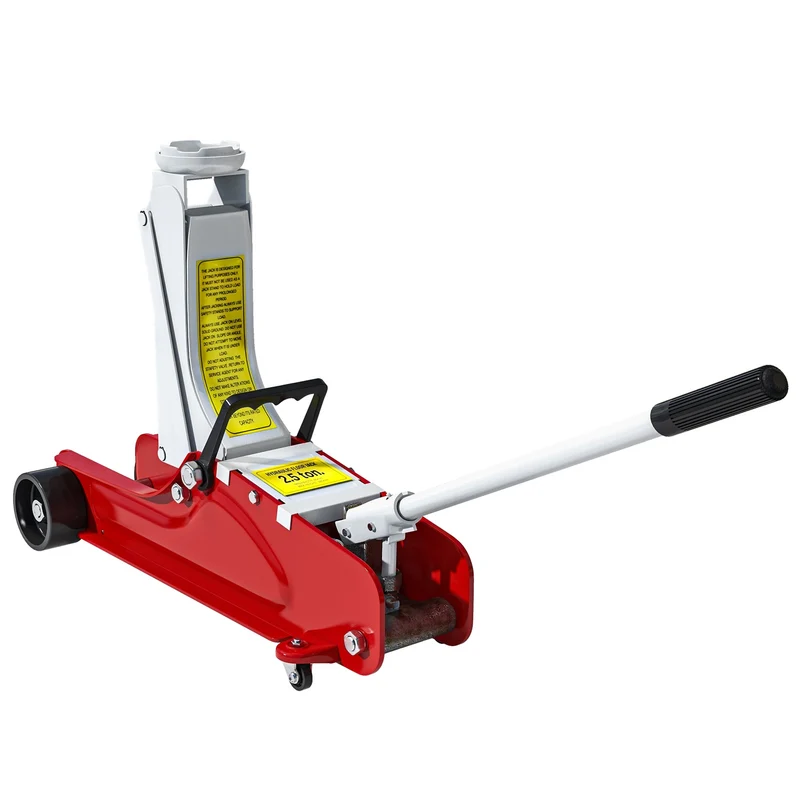 Hydraulický zvedák, zdvih 8–38 cm, nosnost 2,5 tuny, ocelový