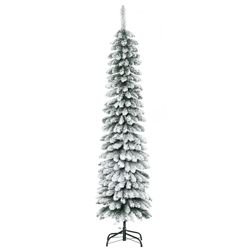 Umělý vánoční stromek, 180 cm, zasněžené větve, pro vnitřní použití