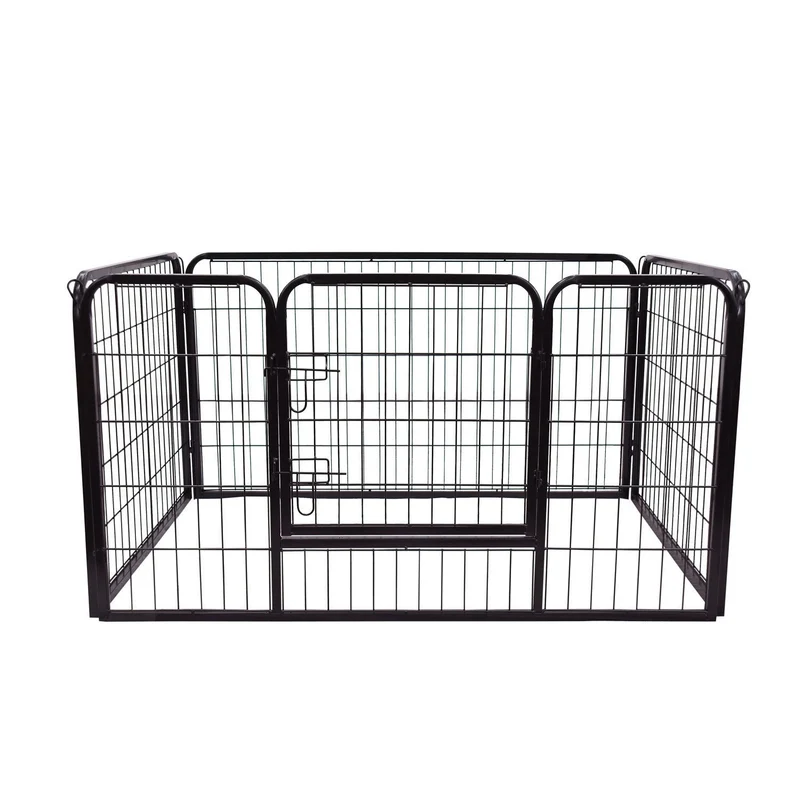 Venkovní ohrádka pro štěňata – 70 x 80 cm, přenosný plot