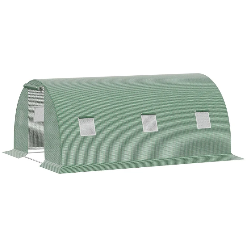 Průchozí fóliovník 4,5x3m, 6 oken, mrazuvzdorný