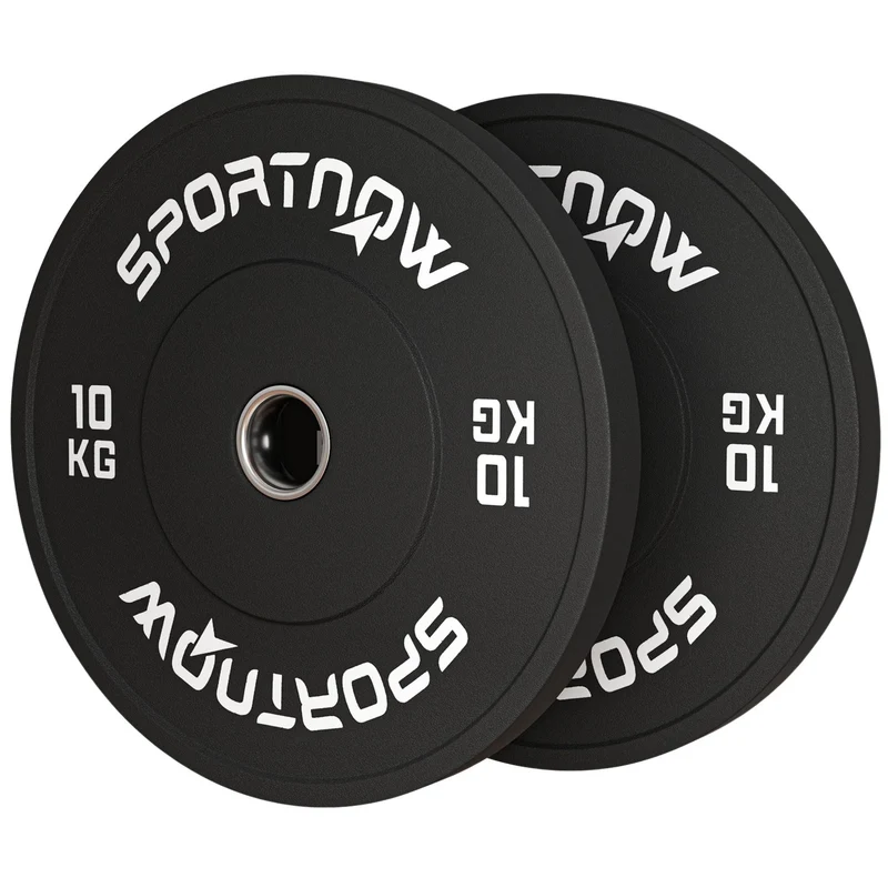 Sada kotoučů na činky, 2x10kg, Ø 50mm, černé