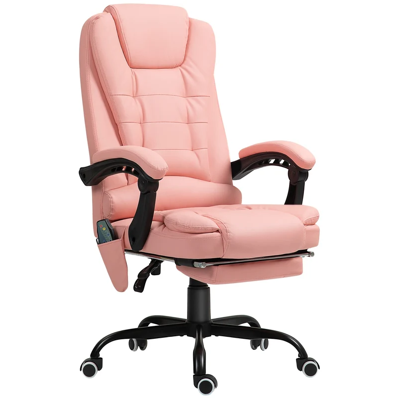 Ergonomická kancelářská židle s masáží a funkcí odpočinku, nosnost 120 kg