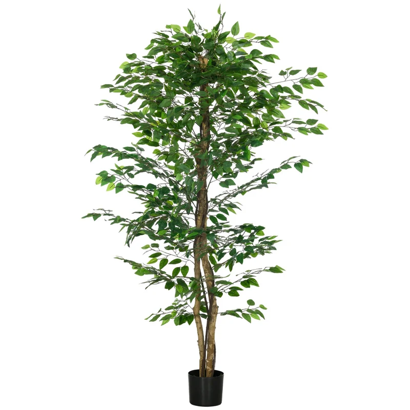 Umělý fíkus s květináčem, výška 180 cm