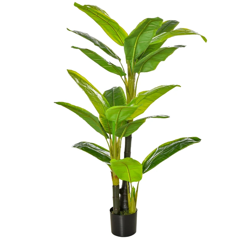 Umělý banánovník, 150cm, vnitřní/venkovní dekorace