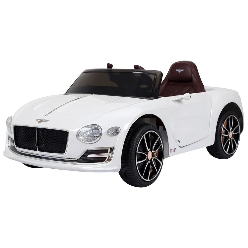 Elektrické dětské auto s dálkovým ovládáním – 2 motory, bílé, 108cm