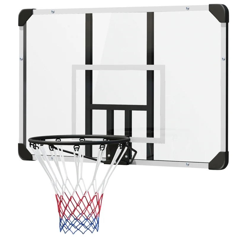Venkovní nástěnný basketbalový koš s ocelovou deskou