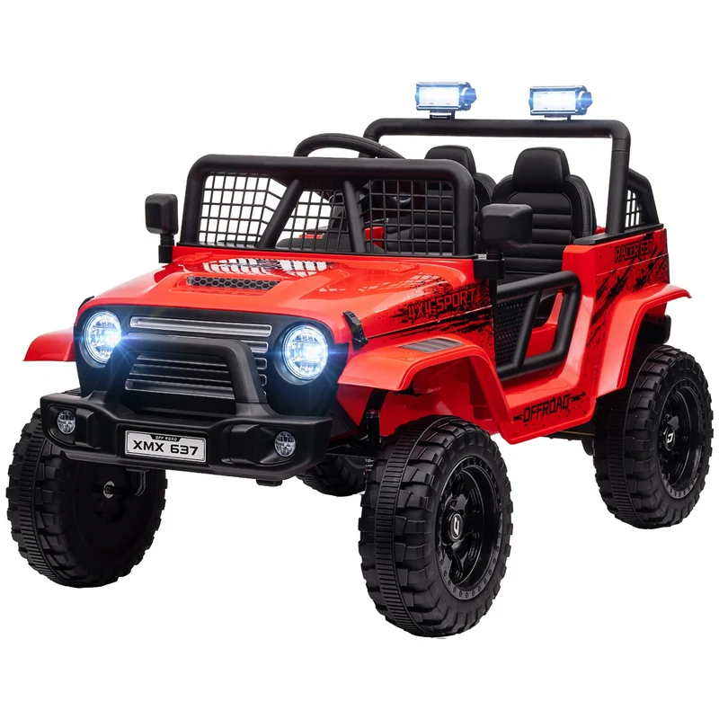 12V elektrické auto pro děti, terénní, s hudbou a dálkovým ovládáním