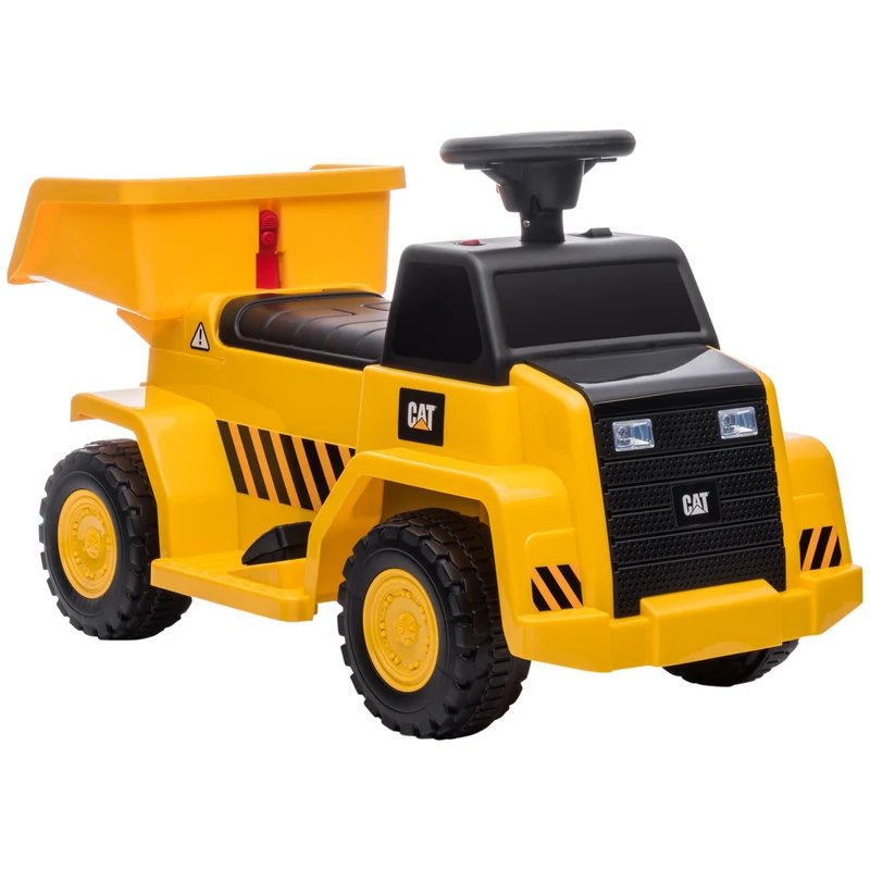 Elektrický dětský traktor s klaksonem a naklápěcím nakladačem