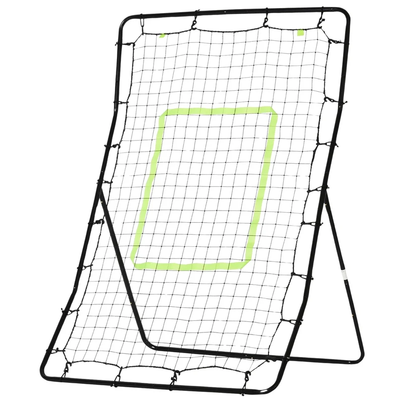 Odrazová stěna na fotbal – ocel a PE, tréninková pomůcka 75x126cm