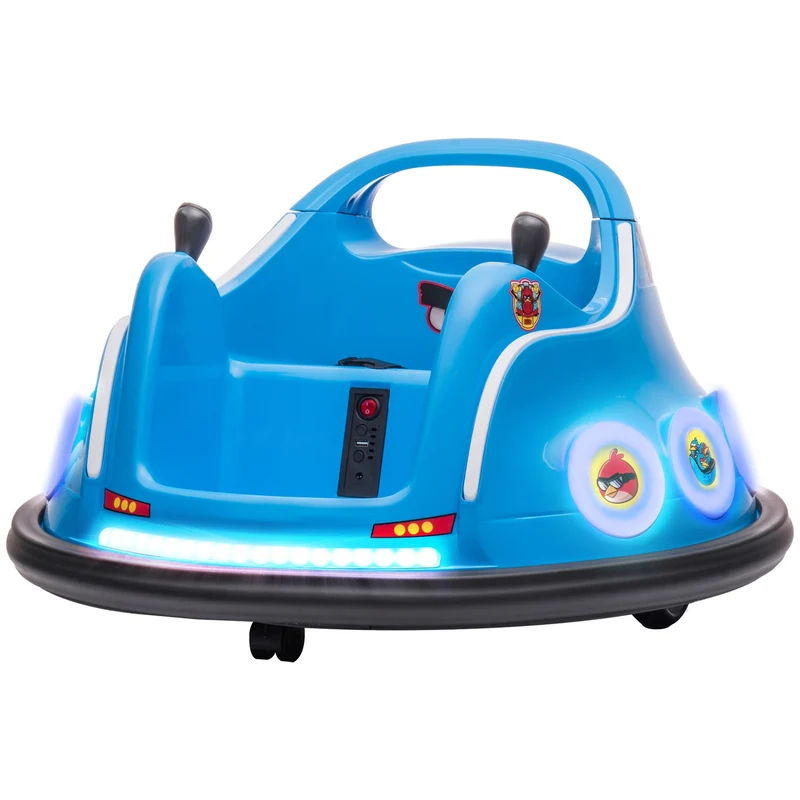 Dětské elektrické autíčko 12V Bumper Car, dálkové ovládání, otáčení o 360°