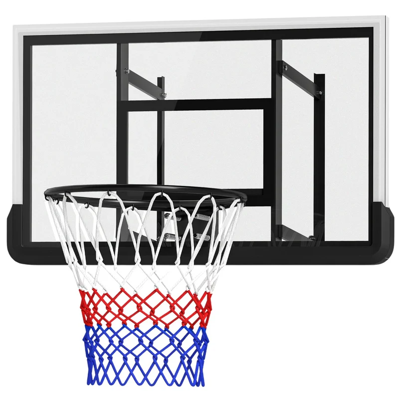 Basketbalový koš a deska pro vnitřní i venkovní použití, Ø45 cm