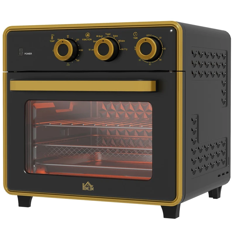 20L konvekční mini trouba – časovač, gril, plech na pečení, 1400W