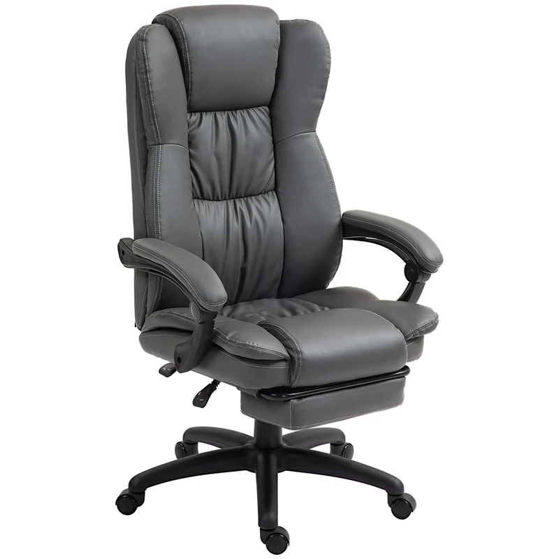 Ergonomická kancelářská židle s masážní funkcí a opěrkou pro odpočinek