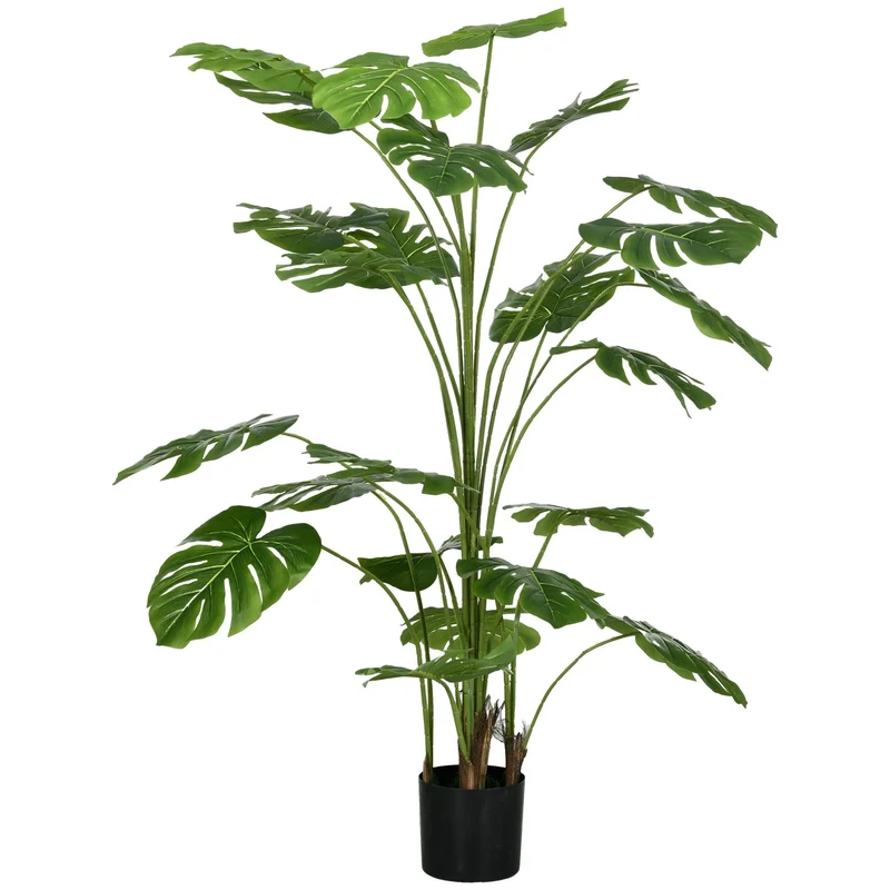 Umělá Monstera deliciosa, 180 cm, dekorace do interiéru