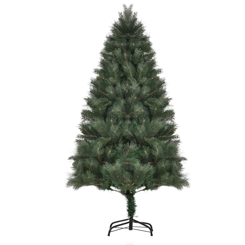 Umělý vánoční stromek, 180cm, realisticky zelený se stojanem