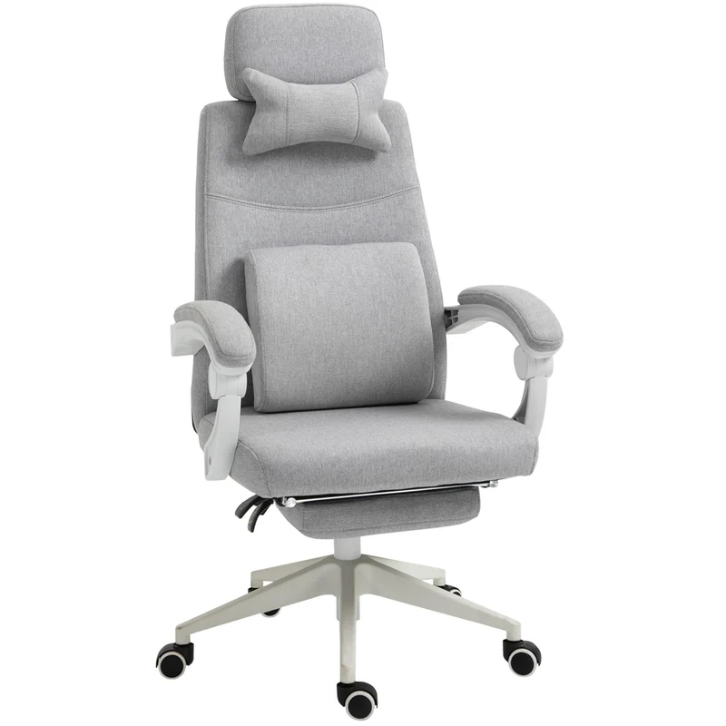 Ergonomické herní kancelářské křeslo, kolečka a nastavitelná výška