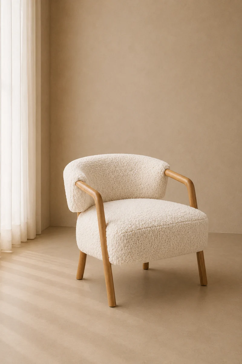 Dakar Loungestol Beige
