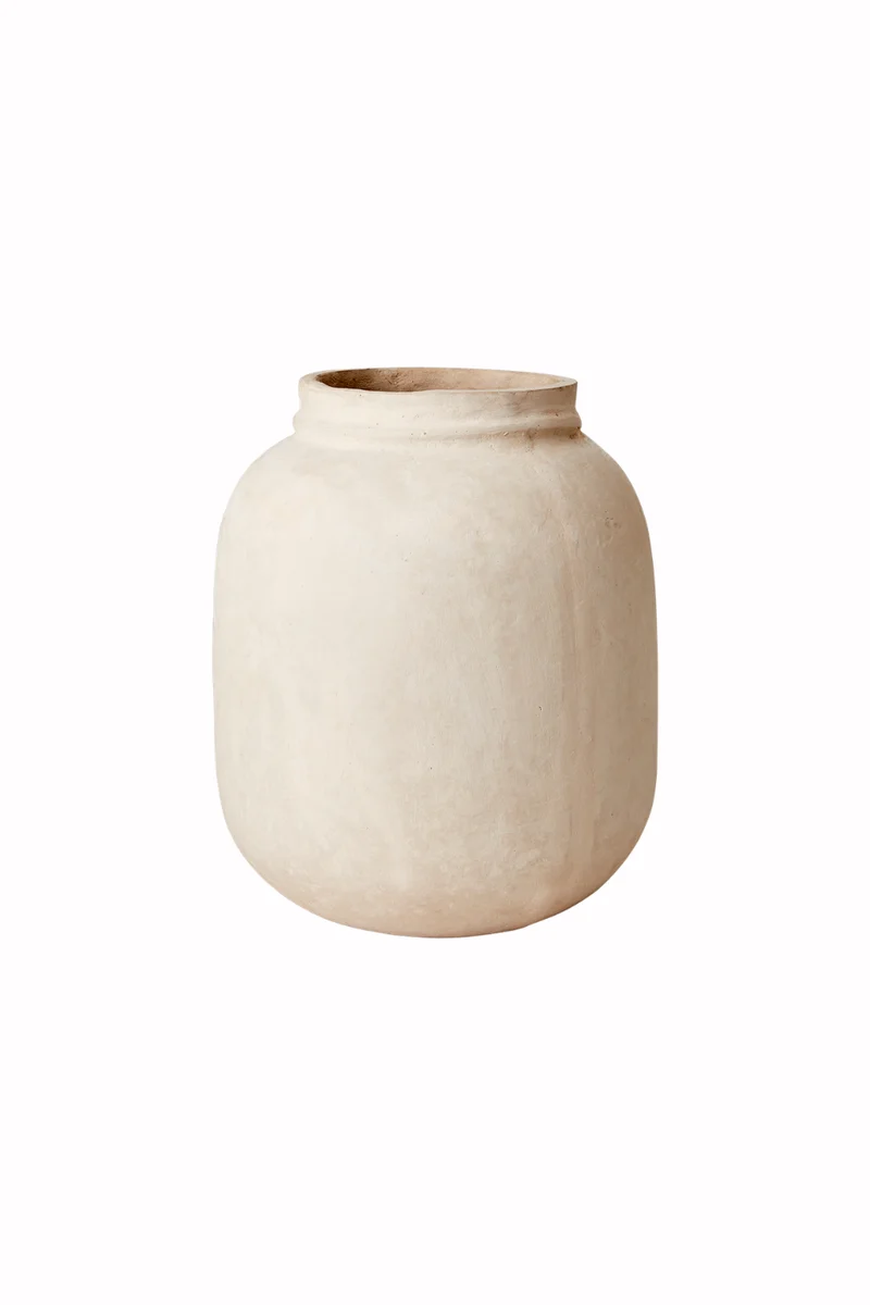 ATHENA Urna, Beige H26cm