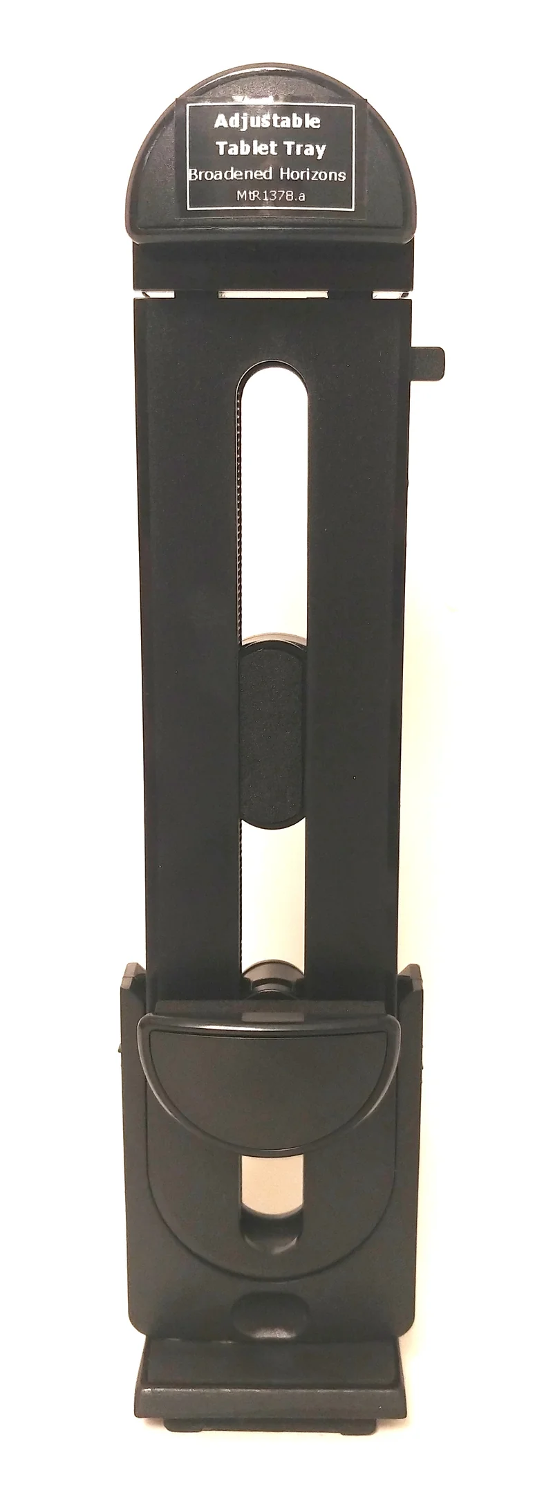Adjustable Tray for Tablets and Smartphone from 3 to 13 inches in Profile or Landscape - iPad, Android, & Windows Surface