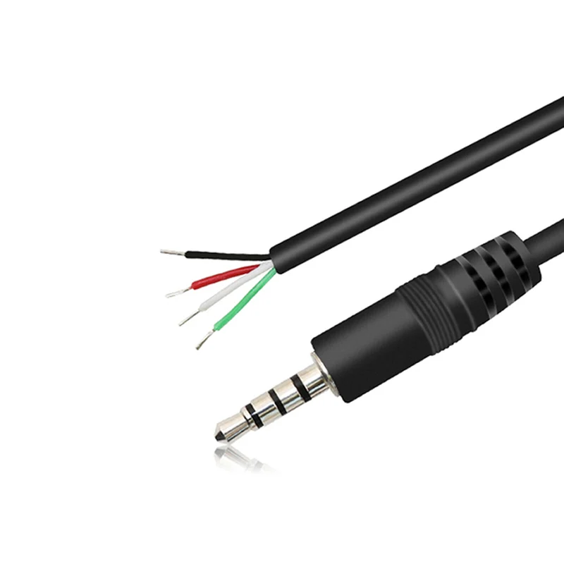 1/8" 3.5mm Wires - Male to Male or Bare Ends