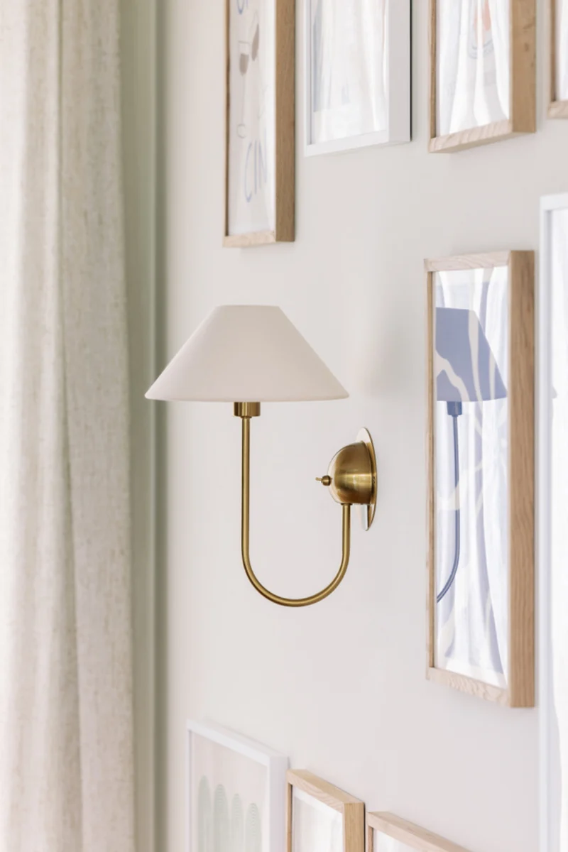 Iris Vägglampa Beige