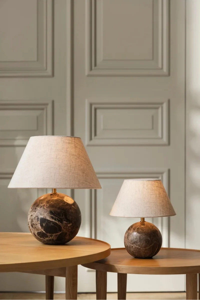 Castello Bordslampa Brown 35cm