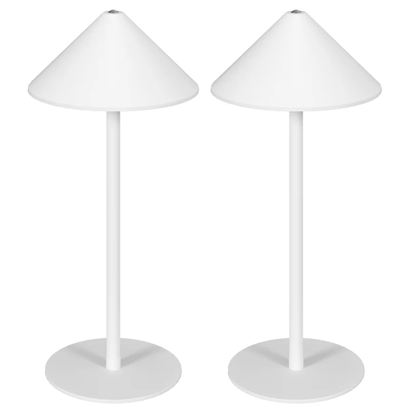 Sada 2 stolních lamp s dotykovým ovládáním, 3 barvy světla
