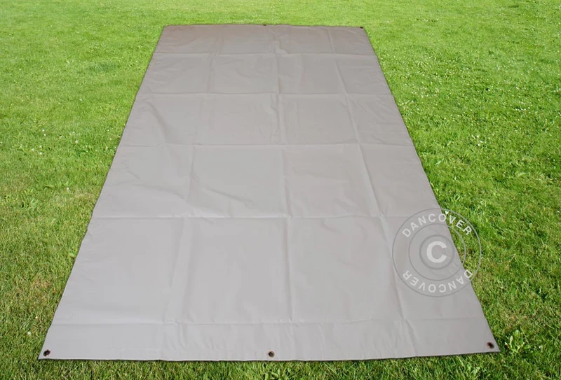 Presenning, garagetält golvtäck 2,8x5,2m PVC, Grå