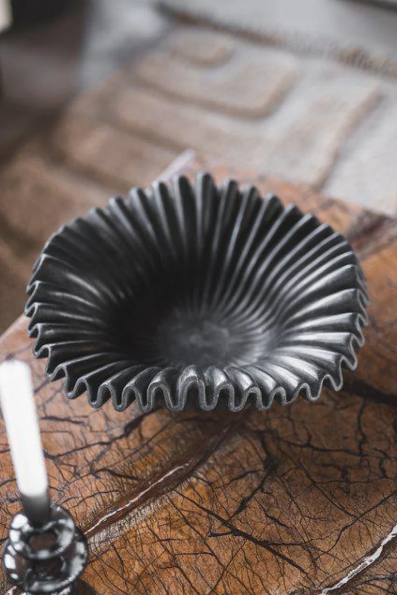 Anemone Skål 40x40x16 cm Svart