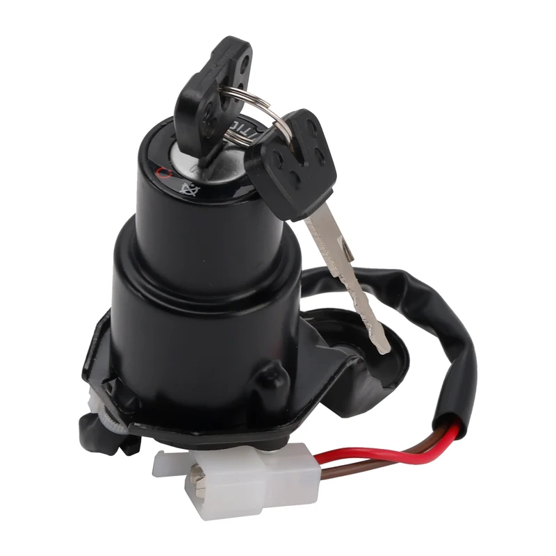 2-Pin Ignition Key Switch For Yamaha Virago 535 XV535 XV400 1987-2003