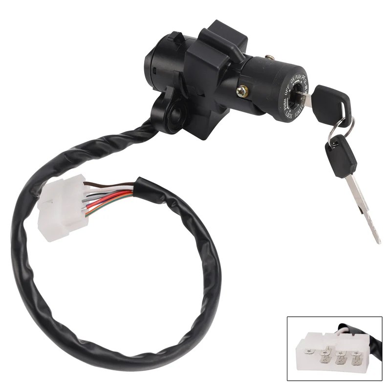 IGNITION KEY SWITCH FOR KAWASAKI NINJA ZX 6 10 ZX6R Z750S Z1000 ZX10R 27005-5137