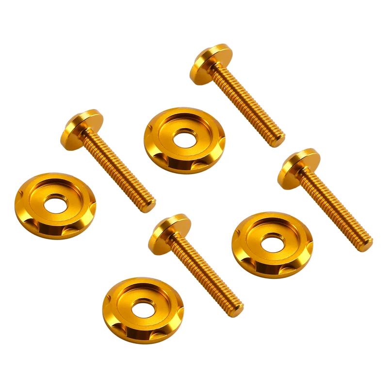 Gold Windshield Fairing Bolts For Touring Road Glide/Special FLTRX/S 15-2023