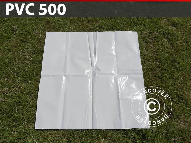 Reparations-PVC för partytält, 500g/m², 1x1m, Vit