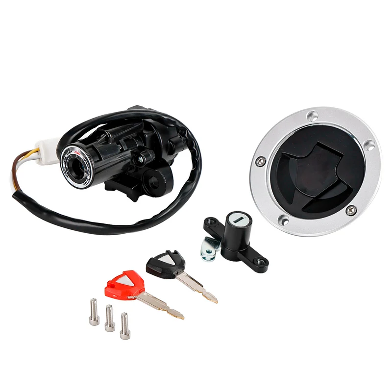 2012-2016 Kawasaki ER650 ER?6N IGNITION LOCK KEY SET W/ GAS CAP & SEAT LOCK